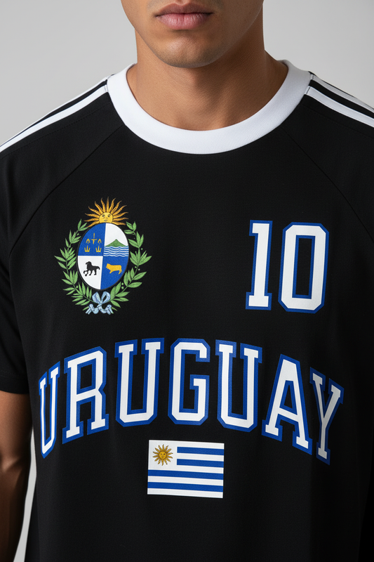 Uruguay Football T-Shirt Mockup
